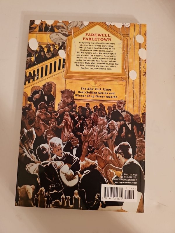 Fables Farewell Issue 150  Vol 22 Bill Willingham Mark Buckingham