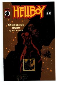 Hellboy Conqueror Worm 1 2 3 & 4 Complete Set - 2001 - NM 