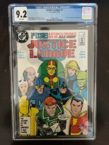 Justice League #1 Direct Edition (1987) - CGC 9.2