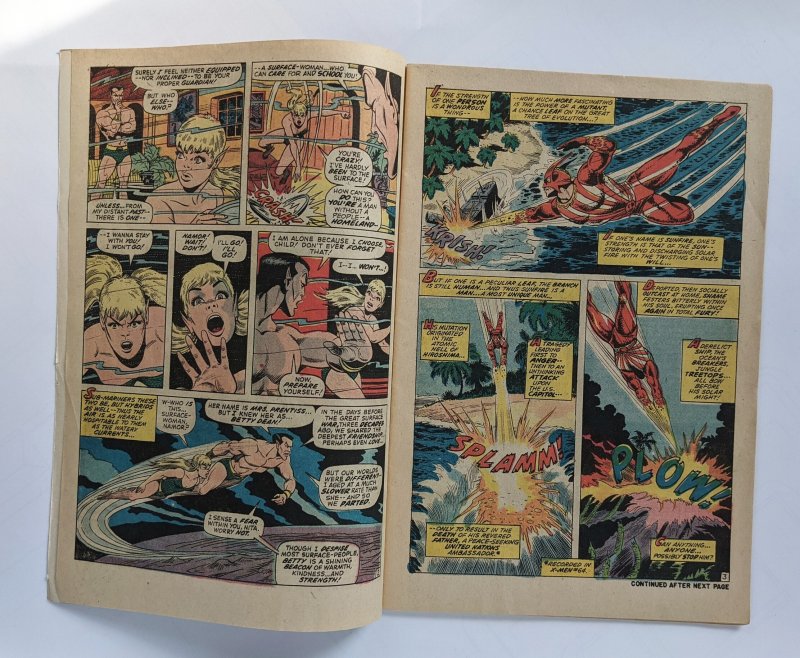 Sub-Mariner #52 (1972)  VG+  Everett story