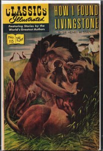 Classics Illustrated #115 (1954)