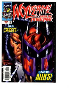 3 Wolverine Days of Future Past Marvel Comic Books # 1 2 3 X-Men Magneto BH14