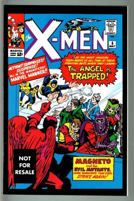 X-MEN #5-JACK KIRBY ART-MARVEL-2005-RARE GIVE AWAY EDITION-VF/NM-MAGNETO- VF/NM