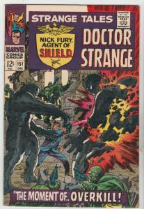 Strange Tales #151 (Dec-66) VF+ High-Grade Nick Fury, Dr. Strange