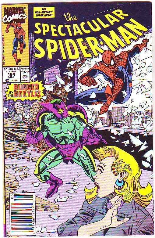 Spider-Man, Peter Parker Spectacular #164 (Jul-90) NM/NM- High-Grade Spider-Man