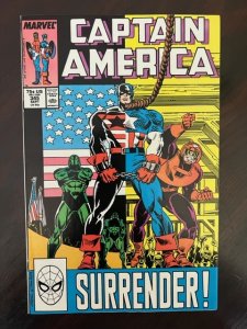 Captain America #345 Direct Edition (1988) - NM