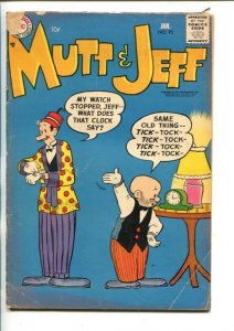 MUTT & JEFF #92 -1957-DC-WACKY COVER-good/vg