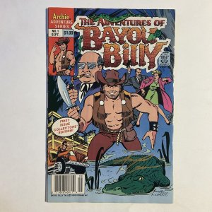 Adventures Of Bayou Billy 1 1989 Signed by Amanda Conner Archie Comics Nmt