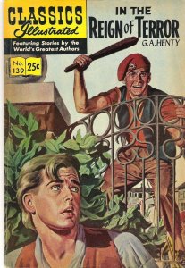 Classics Illustrated #139 (1957)  HRN 166  VG 4.0