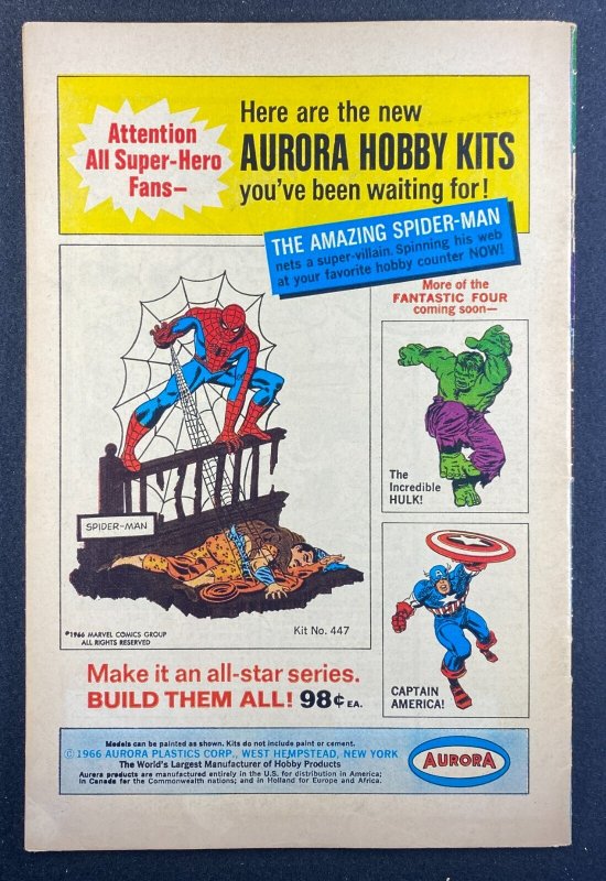 Daredevil (1964) #25 FN (6.0) Gene Colan 1st App The Leap-Frog