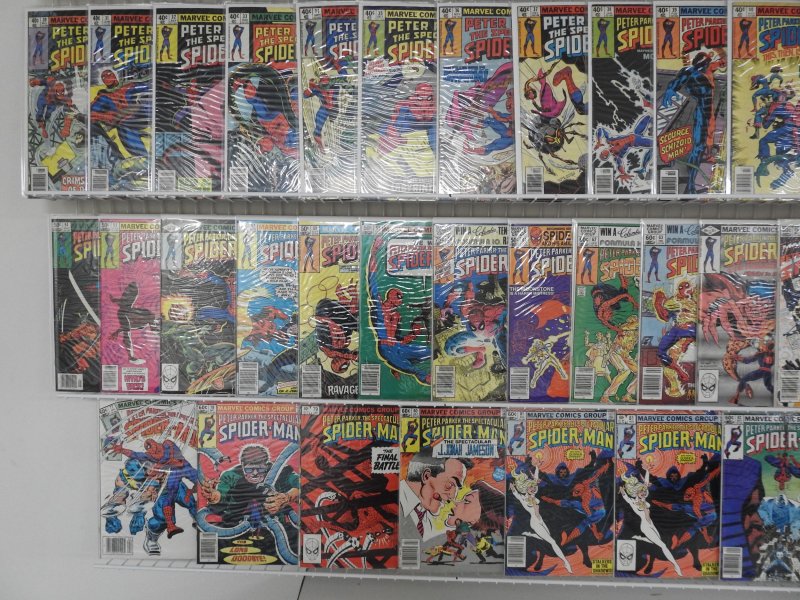 Huge Lot of 110 Comics W/ ALL SPIDERMAN!!! Avg. VF+ Condition!