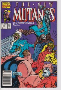 The New Mutants #89 Newsstand Edition (1990)