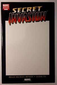 Secret Invasion #1 (9.4, 2008)  Blank Cover 