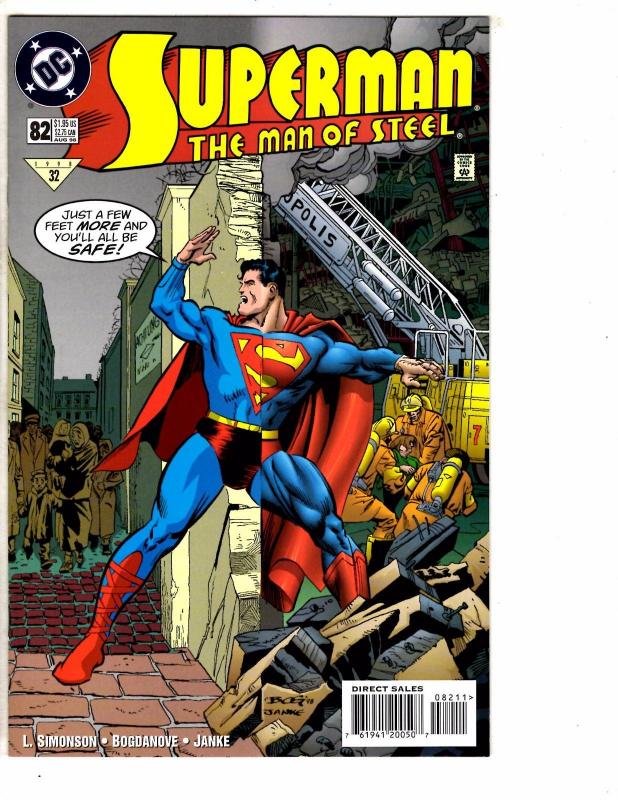 10 Superman Man Of Steel DC Comics # 69 71 72 74 75 76 79 80 82 83 Batman J214