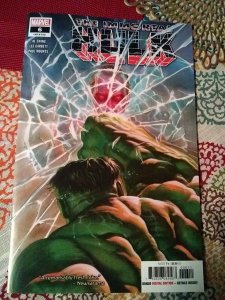 Immortal Hulk 6 NM 1st Printing Alex Ross Capt Marvel app