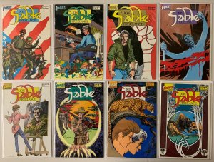 Jon Sable Freelance lot #32-56 Part 2 First Pub 25 pieces average 8.0 (1985-'88)