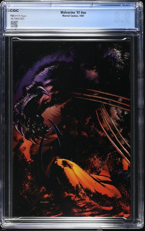 Wolverine '97 #nn (1997) Graded CGC 9.8