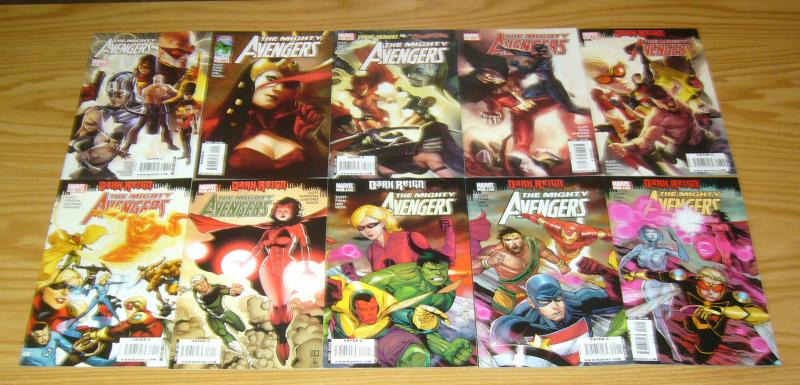 Mighty Avengers #1-36 VF/NM complete series - bendis - frank cho - dan slott set