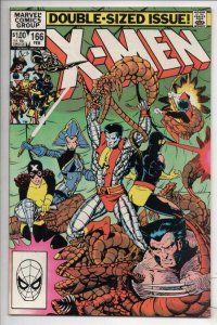 X-MEN #166, NM, LockHeed, Claremont, Wolverine Uncanny, 1963 1983 more in store