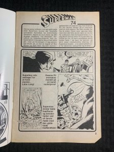 1985 SUPERMAN AND SUPERBOY #74 VG- 3.5 Interpresse