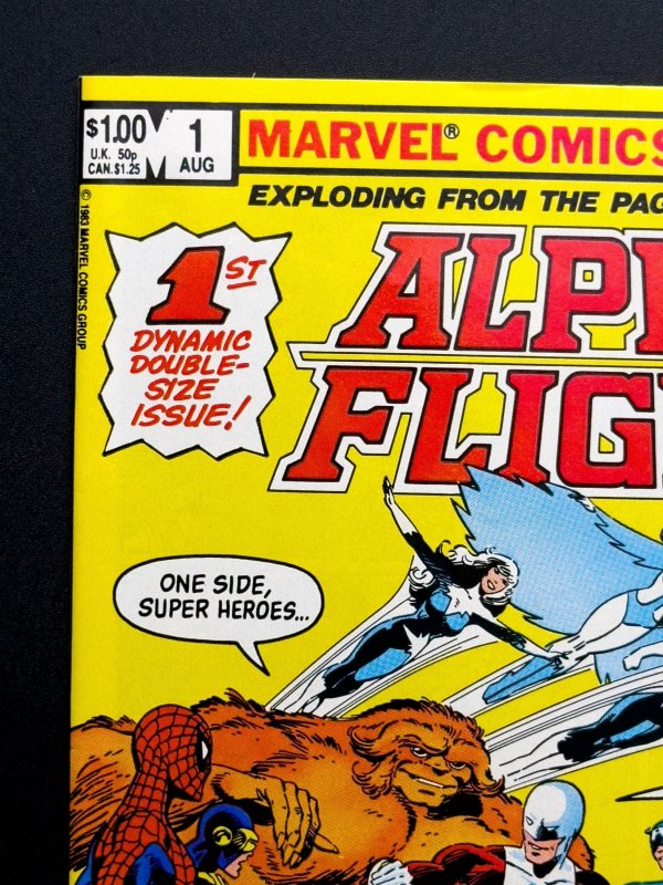 Alpha Flight #1 (1983) [Key] Many 1st App - John Byrne Art - NM!