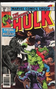 The Incredible Hulk #253 Newsstand Edition (1980) Hulk
