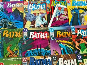 BATMAN#442-532 VF-NM LOT 1990 (24 BOOKS) BATMAN DC COMICS 