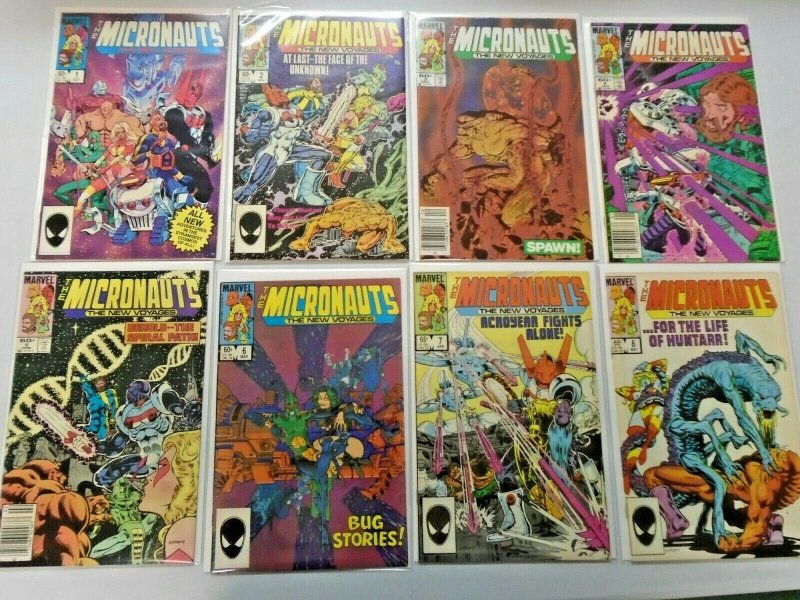 Micronauts The New Voyages Comic Lot Set #1-20 Average 8.5 VF+ (1984)