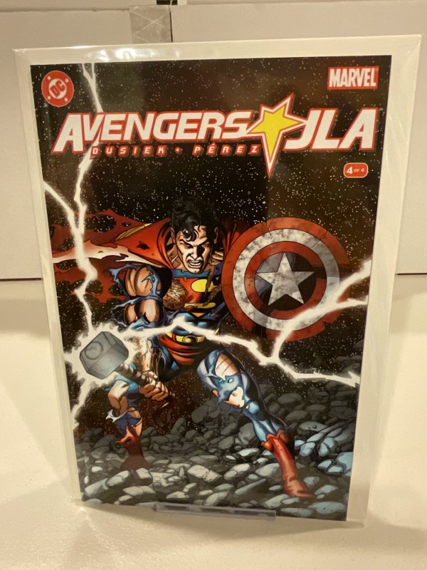 Avengers/JLA #4  2003  9.0 (our highest grade)   Beautiful Copy, Never Read