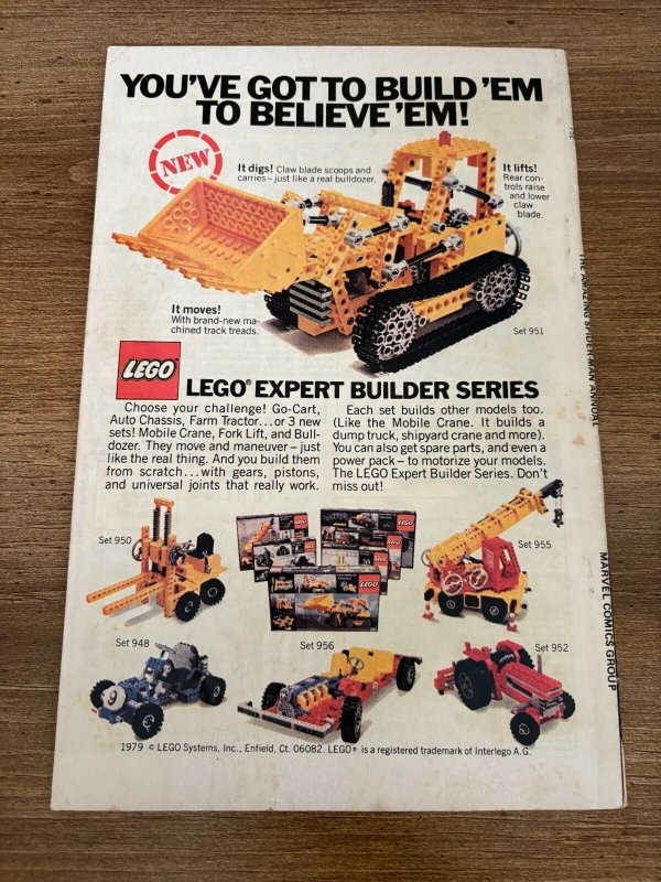 The Amazing Spider-Man Annual # 13 FN Marvel Comic Book Hulk  17 J297