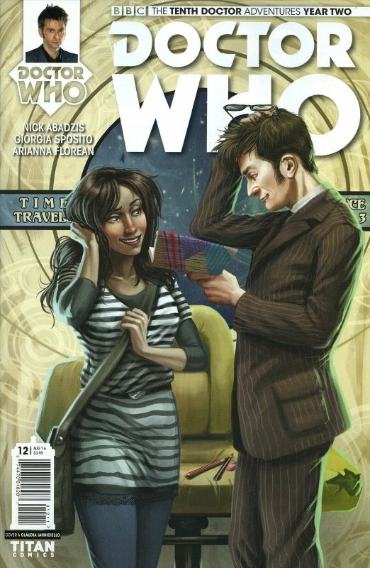 Doctor Who: The Tenth Doctor Year Two #12A VF/NM; Titan | save on shipping - det