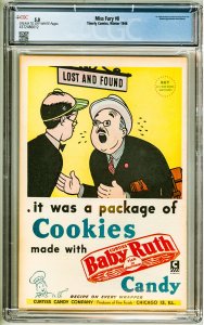 Miss Fury Comics #8 (1945) CGC 5.0!