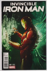 Invincible Iron Man #1 Pichelli Cover (2015) Iron Man