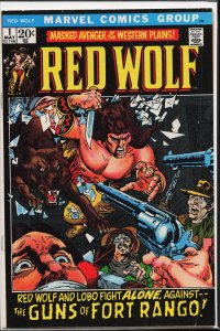 Red Wolf #1 (1972) Red Wolf