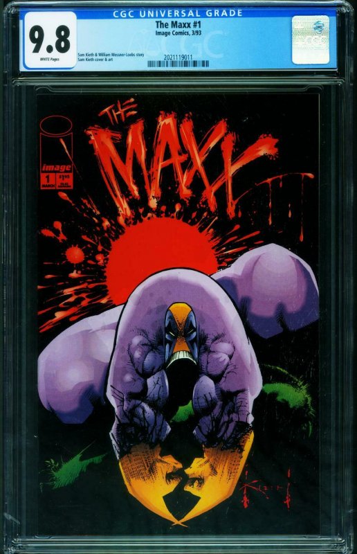 THE MAXX #1 CGC 9.8 1st issue - IMAGE COMICS - 2021119011