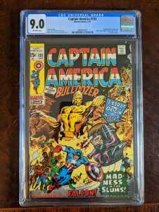 Captain America #133 (1971) CGC 9.0