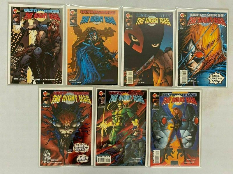 Night Man lot 15 different from #9-23 NM (1993-95 Malibu)