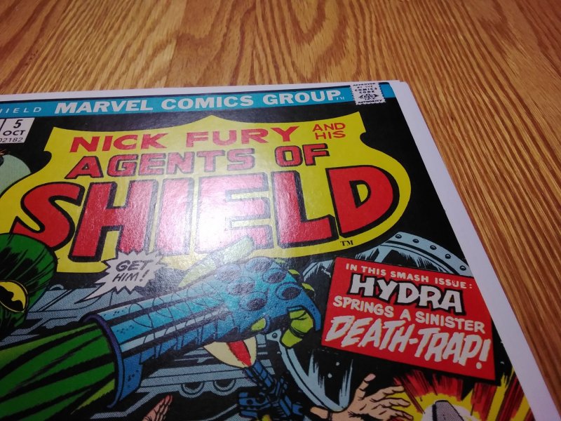 SHIELD #5 (1973) Nick Fury
