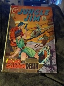 Jungle Jim 26 Charlton Comics Silver Age 1969 Pat Boyette Art Scarce 3rd To Last