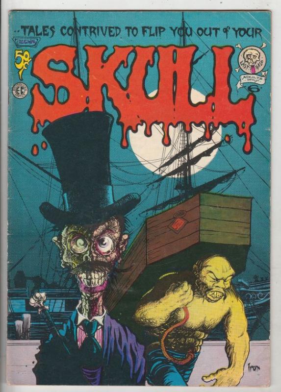 Skull #6 (Jan-72) FN- High-Grade 