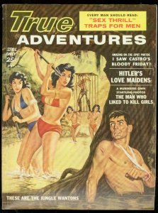 TRUE ADVENTURES OCT 1960-SPICY AMAZONS-SAUNDERS FN