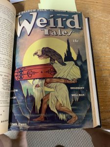 Pulp Collelected Bound John Thunstone Weird Tales 37 43 44 51 Manly Wade Wellman