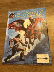 Savage Sword Of Conan # 206 VF Marvel Comic Book Magazine Red Sonja Kull 11 J409