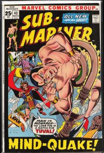 Sub-Mariner #43 (1971) Namor the Sub-Mariner