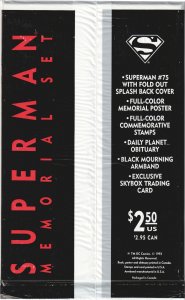 Superman #75 Black Bag Edition (1993) Unopened