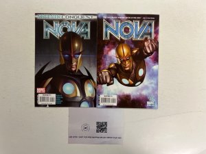 2 Nova Marvel Comic Books # 7 9 Avengers Defenders Iron Man Hulk Thor 52 JS44