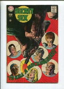 SECRET SIX #3 (7.0) TO KILL A MOCKINGBIRD!! 1968