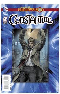 DC Comics New 52 Futures End Constantine #1 3D Motion Variant Cover