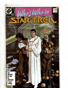 Who's Who in Star Trek #2 (1987) DC Comic Superman OF8