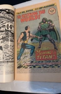 Giant-Size Super-Villain Team-Up #2  (1975)side by side with the human horde